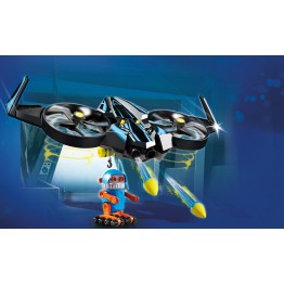 Robotitron cu drona Playmobil
